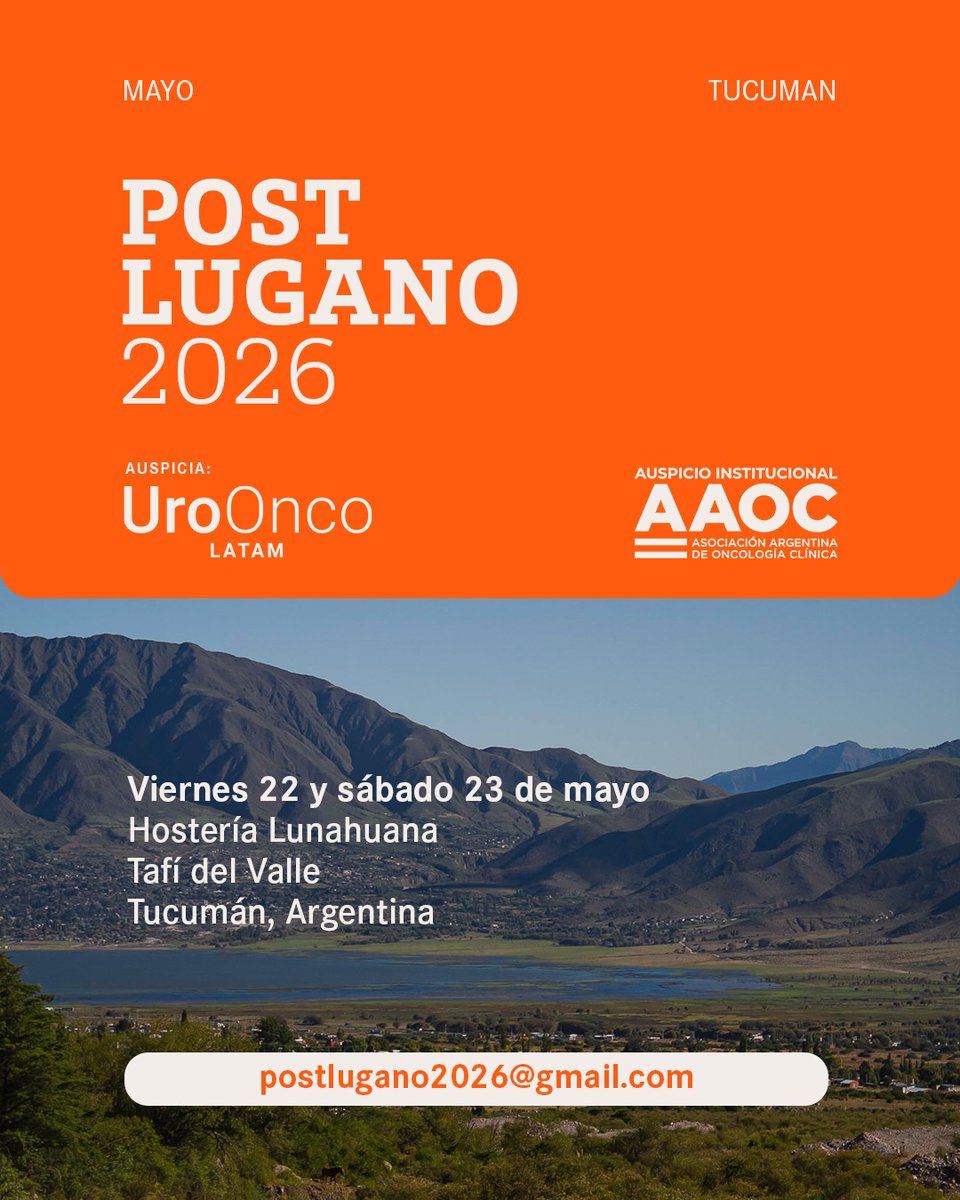 Asociación Argentina de Oncología Clínica (AAOC) tweet media