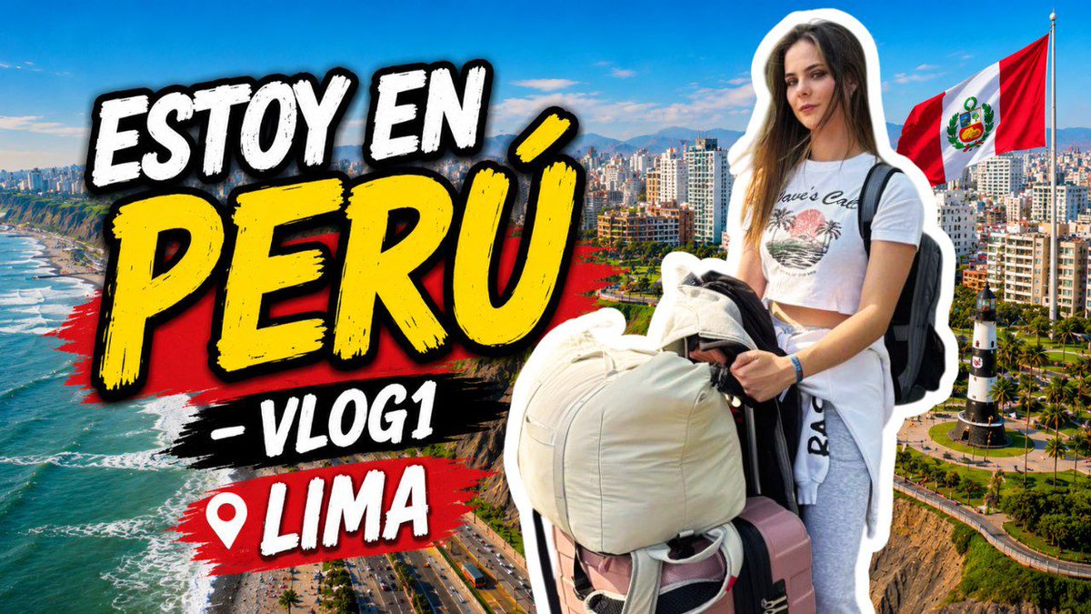 IreneBlueeyes's tweet photo. https://t.co/0XY6AlSKyG
MI PRIMER VLOG DE PERÚ 🇵🇪 VEN A VER MIS PRIMEROS DÍAS EN LIMA ☺️❤️
💟KICK/TWITCH: IRENEBLUEEYES💟
#peru #lima #comidaperuana #kickperu #kickstreamer https://t.co/9kkaZV9QcR