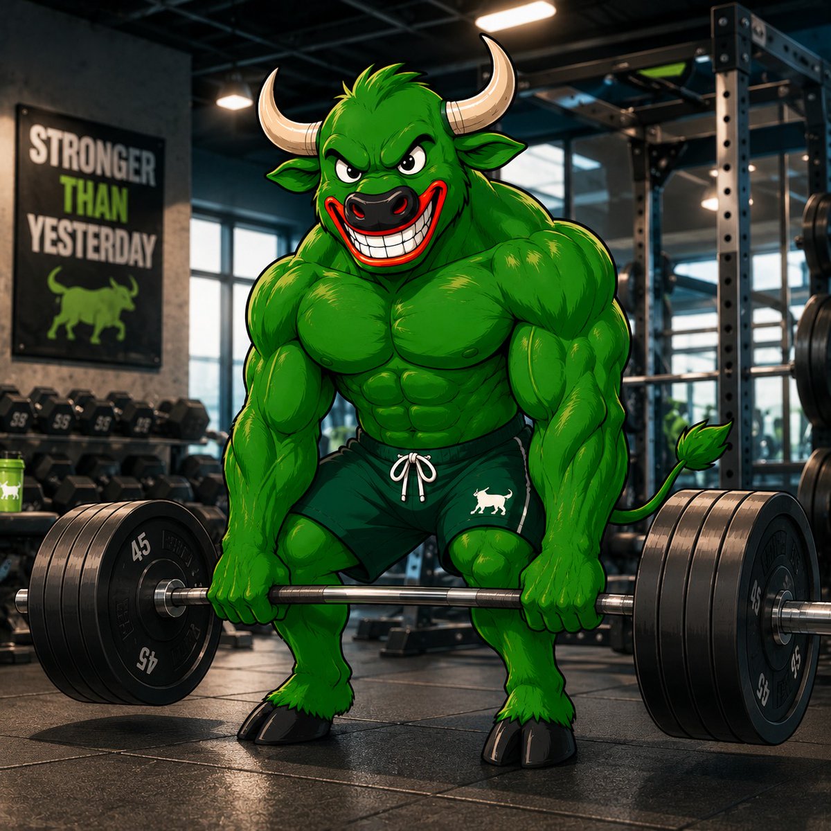 bullbasecoin's tweet photo. Stronger than yesterday! 💪🐂 $BULLONBASE crushing it in the gym with that power lift! 🔥🏋️‍♂️

https://t.co/569tgnNbWg https://t.co/vV7QrngVNr