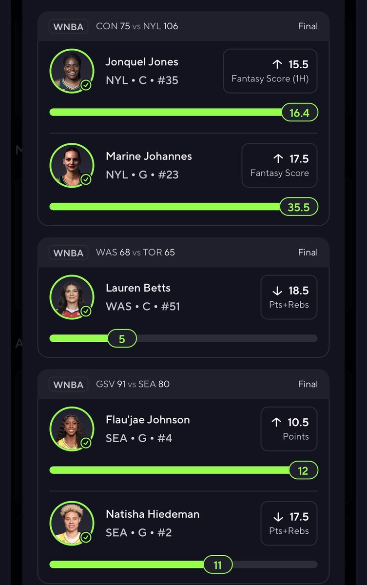 TheDFSDojo_'s tweet photo. WNBA has been a cash cow for us so far this season 🔥🔥

We are 14-3 on sportsbook player props and we’ve cleaned up on DFS Apps too⛩️

It’s one of our favorite betting sports and we’ve been churning out consistent picks daily for the premium members🏀

If you want a piece of the pie we are offering 55% off all our prop betting packages if you use code DOJO55✅✅

We got a full summer of WNBA ahead, don’t miss out🫡

https://t.co/2sM5XDsagT🔗