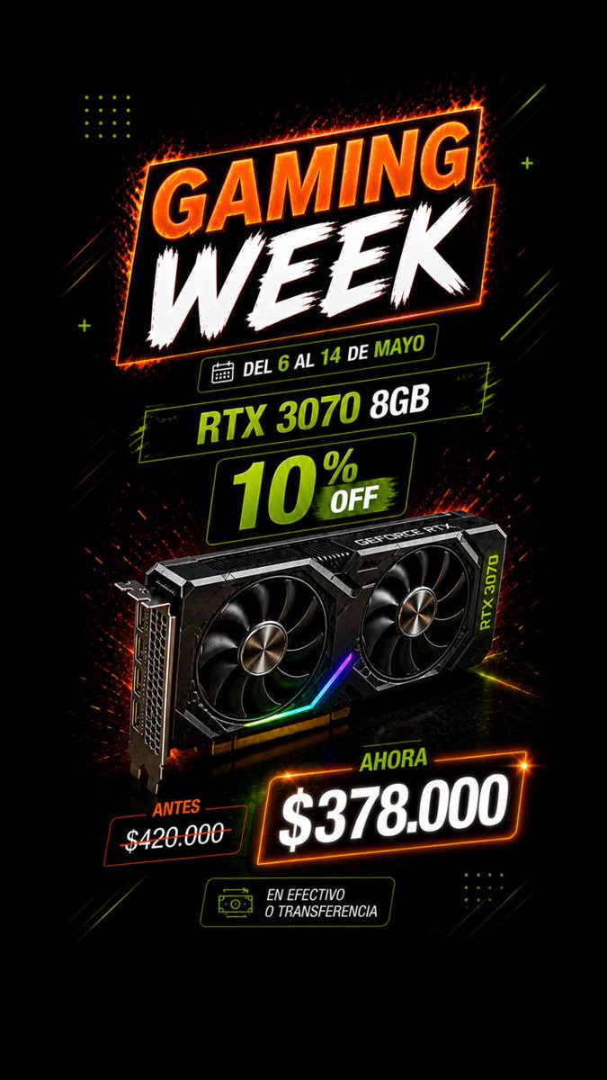netgaming_ar's tweet photo. último día de descuentos! Entrá ahora en https://t.co/SyBax75OYo #pc #rxt #gamer #gabinete #placadevideo #descuentos https://t.co/Es19Oj23wH