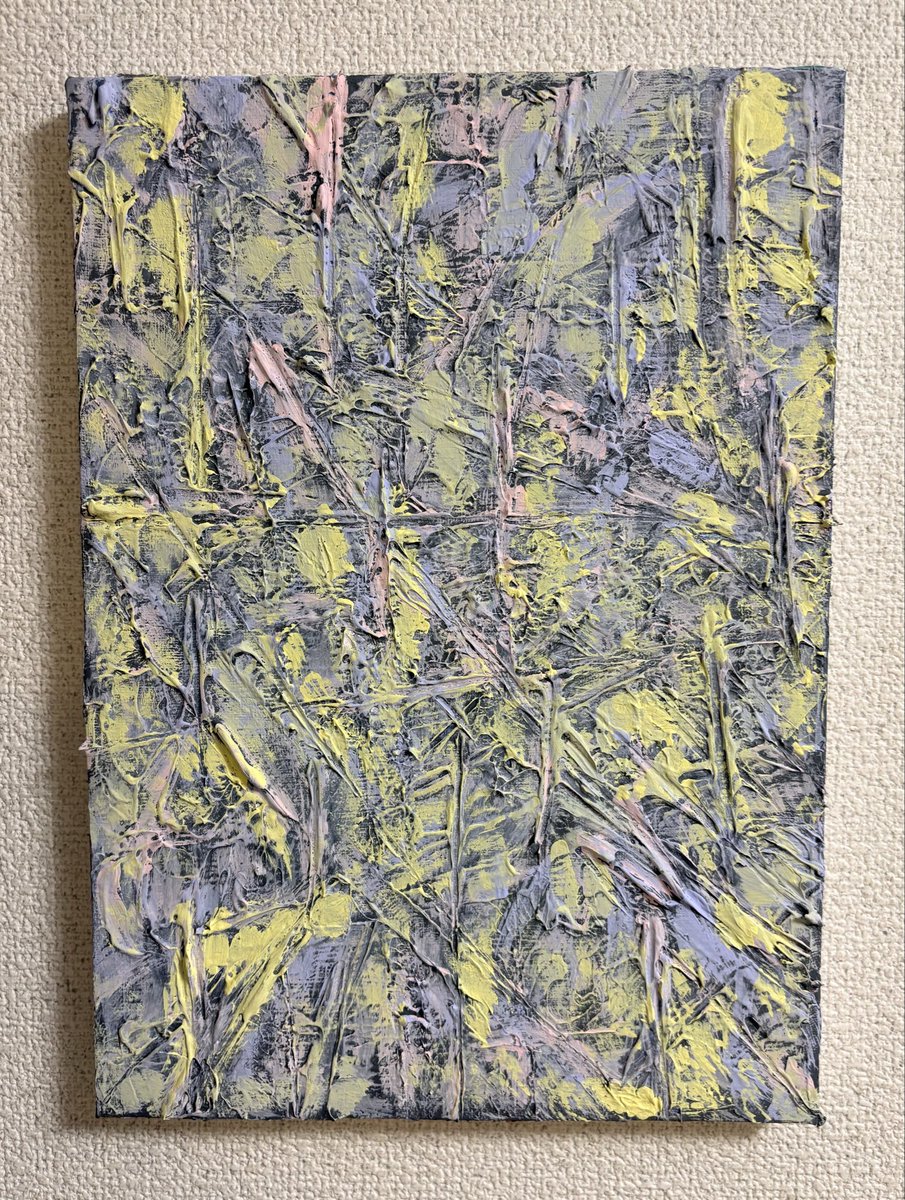 RENA F4サイズ 原画 絵 アート 抽象画 キャンバス　アクリル画 アクリル画 抽象画 原画 キャンバスパネル No.416 - メルカリ