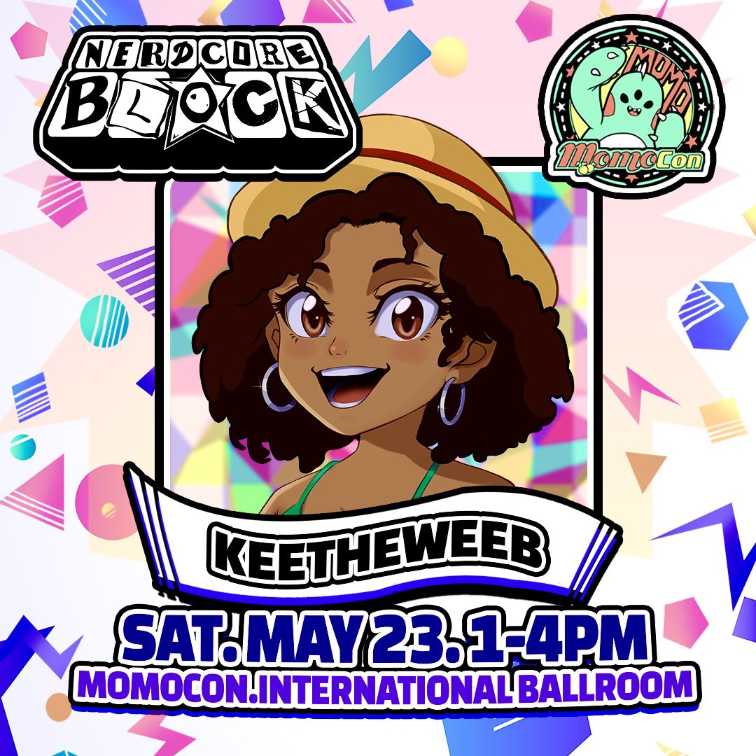 KEETHEWEEB | ➡️ MOMOCON 🎙️💃🏽🌍 tweet media