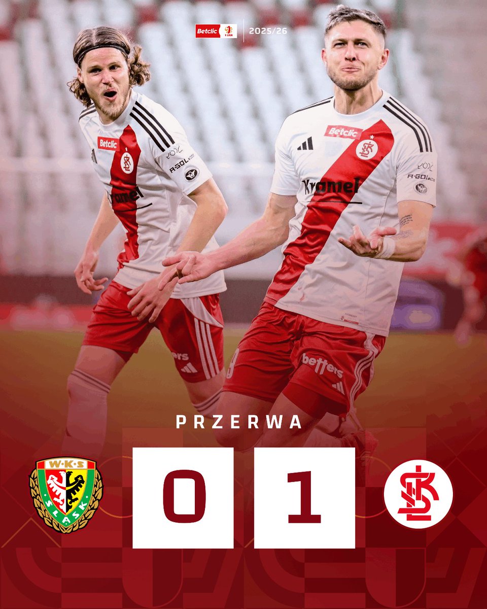 _1liga_'s tweet photo. ⏸️ Przerwa!
#ŚLĄŁKS 0:1
#ODRPGM 1:0 https://t.co/nOwyGuGV48