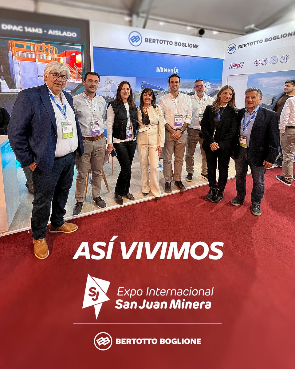 bertottobogliok's tweet photo. La Expo San Juan Minera 2026 fue una nueva oportunidad para seguir cerca de la industria, generar vínculos y compartir nuestras soluciones. 

Gracias a todos los que visitaron nuestro stand y fueron parte de esta experiencia.💙

 #ExpoSanJuanMinera #Minería https://t.co/uCXzqptC0T