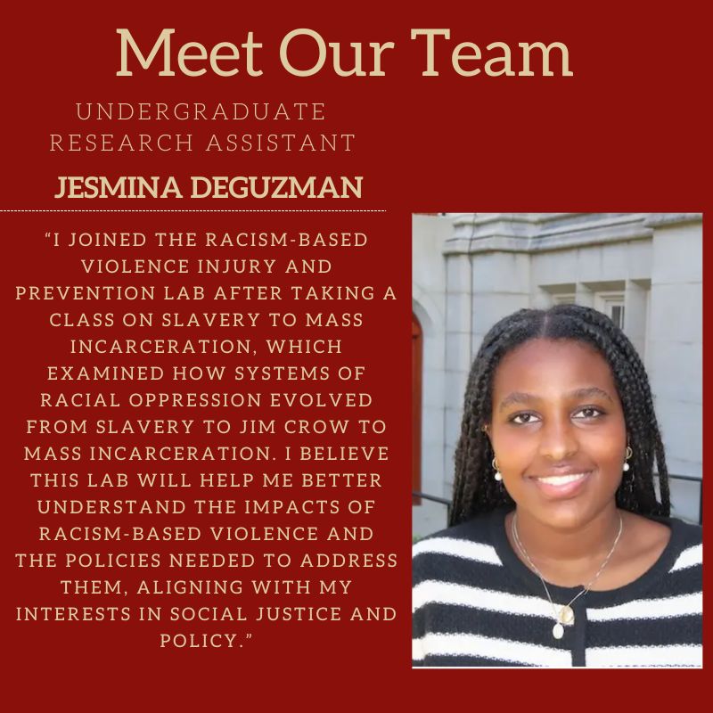 Racism-based Violence Injury & Prevention Lab tweet media