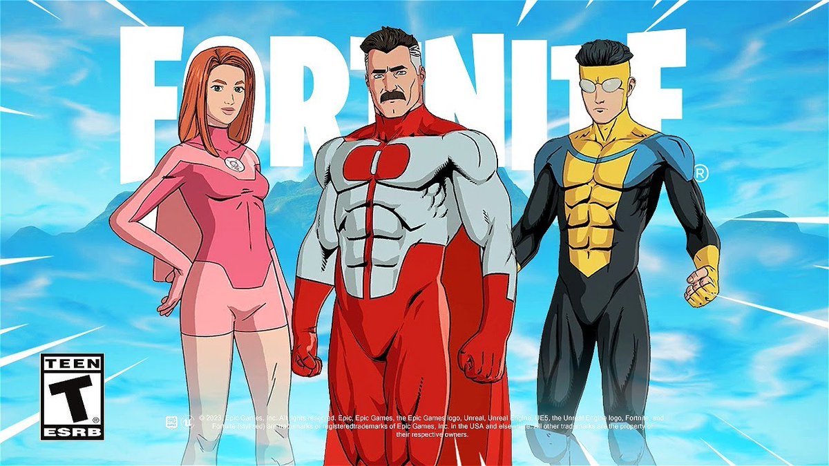 BackersGamesF's tweet photo. INVINCIBLE x FORTNITE WAVE 3 (MORE INFO)

RUMOR: If the collab is still happening the lineup is: Conquest, Cecil and Tech Jacket 

#Fortnite | @blortzen https://t.co/aYiukUO3Vt