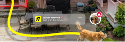 fi_tracking's tweet photo. Get faster, more reliable alerts when your pet gets out. EscapeAI™ uses machine learning to take a closer look at your pet's path when they're on the move. https://t.co/DMTbeRlDGk