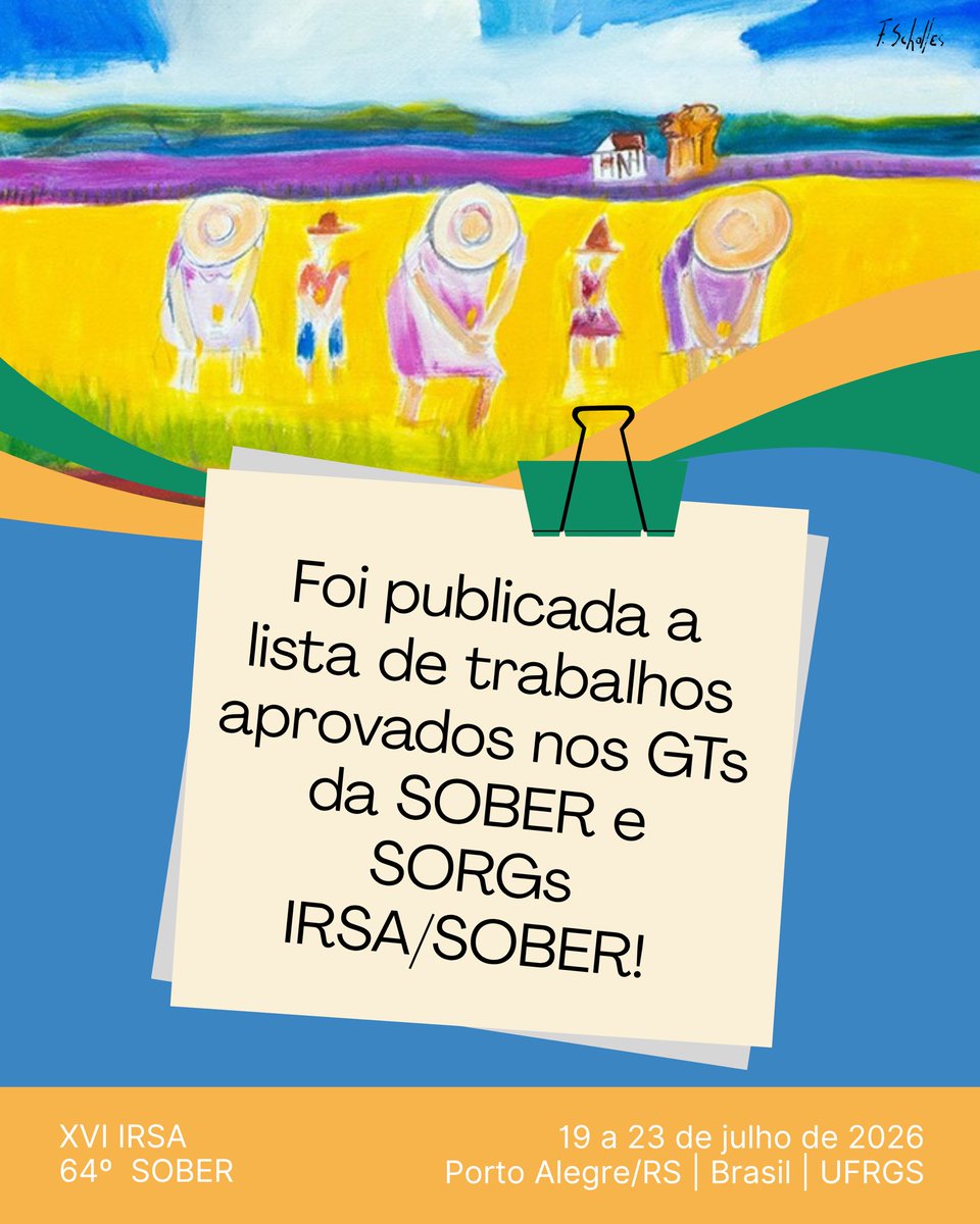 irsa2026sober's tweet photo. 🇧🇷 pt/br

A lista de trabalhos aprovados para apresentação no 64º Congresso SOBER já foi publicada!

Confira a lista completa no nosso site.

🔗 https://t.co/xmi7MTuVHb (link na bio!) https://t.co/ixD1l7VaBQ