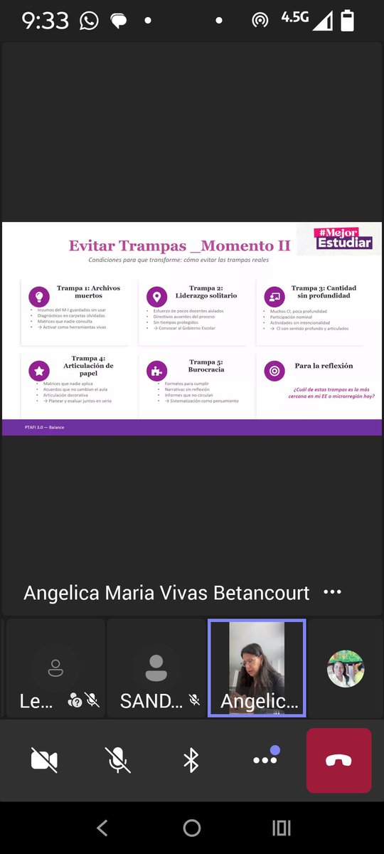 blisneida's tweet photo. @Mineducacion @viva_angel Hoy vivimos una gran jornada de formación en Momento 2 2026 PTA FI 3.0 📚
Seguimos fortaleciendo conocimientos, compartiendo experiencias y construyendo juntos una educación con más impacto.   #PTAFI30 #Momento22026 #FormaciónDocente https://t.co/Av4aoizjJ5
