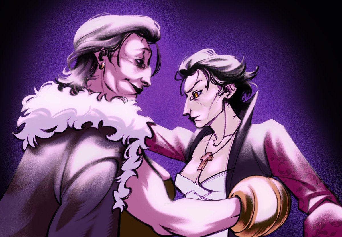 searivvver's tweet photo. fem #crochawk &amp; #hsr 
an old art i never posted here. since one piece is back on my tl here it is https://t.co/BccwHXDl4p