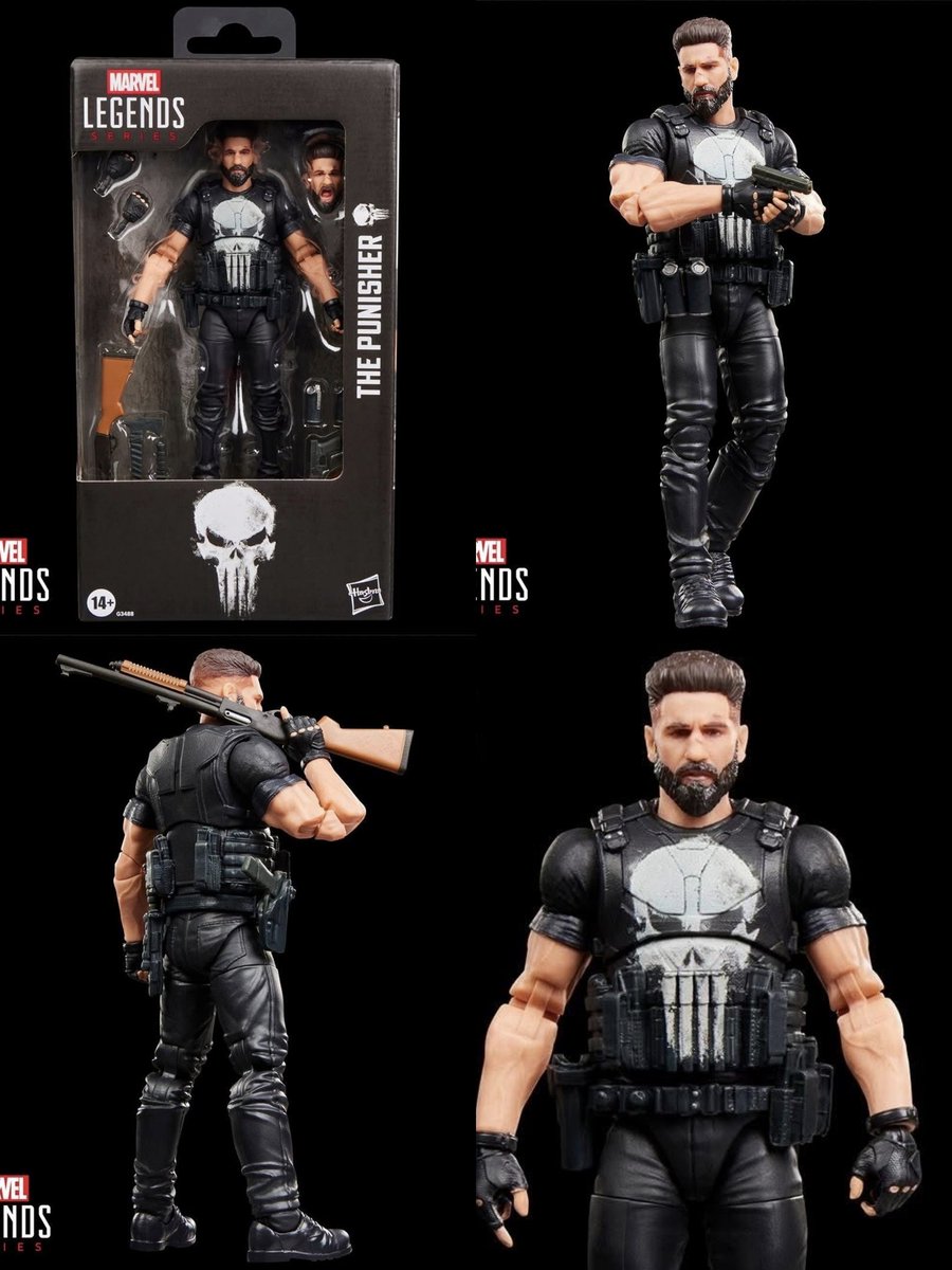 MCUFilmNews's tweet photo. First look at the Marvel Legends The Punisher figure. https://t.co/JhLWyTglA4