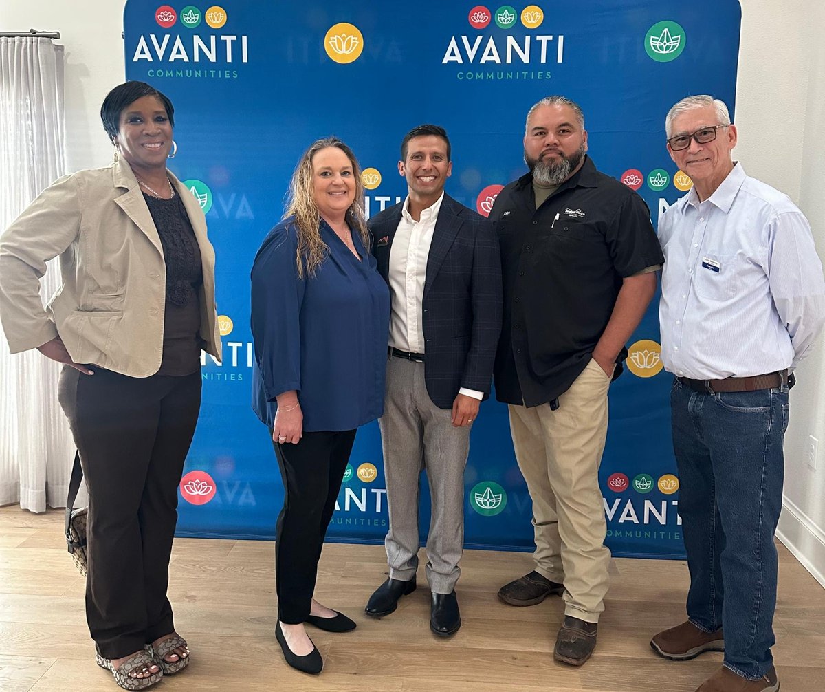 NWWaco's tweet photo. NeighborWorks Waco attended the ribbon-cutting ceremony for Avanti Legacy Parkview, an affordable housing development built by Madhouse Development.

Congratulations to everyone involved in bringing this important project to life!

#NeighborWorksWaco #AffordableHousing https://t.co/6i7iFx2odP
