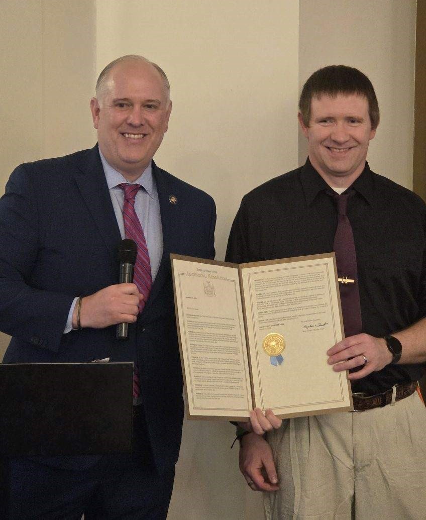 140thBill's tweet photo. Congratulations to NT's Columbia Hook &amp; Ladder on 150 years! I was delighted to join them Saturday at their anniversary celebration, where I presented a resolution I put forth in honor of their enduring legacy of service. What a joy to share this milestone occasion with them. https://t.co/mswVbHwQjn