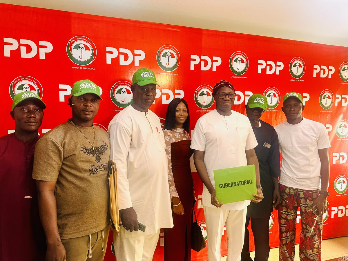 BeulahAdeoye's tweet photo. Today, I took another firm step in my journey to serve the people of Oyo State by submitting my gubernatorial nomination form at the PDP Secretariat, Wadata Plaza, Abuja.

This action further confirms my commitment to this aspiration, not just as a political ambition, but as a call to serve humanity through the instrument of governance.

As I have said before, the best way I can have a fulfilling career is to use my wealth of professional experience to help contribute to the growth and development of my dear state.

With passion, commitment, and deep love for our people, I remain focused on the growth, unity, and progress of every part of Oyo State.

Step by step, we will get there.

#IrorunDe
#Igbaotun
#Oyo2027