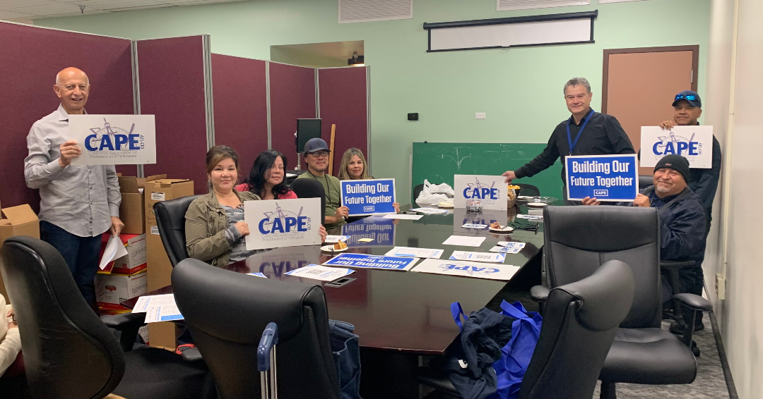 CAPEUnion's tweet photo. From Norwalk Registrar Recorder to SGV District Office, Assessor South District, Hollydale and Imperial Yard — CAPE members are turning out strong at Contract Hubs across the County! 

This is final week to vote on our new contract. Don't forget to cast your ballot!  #UnionStrong https://t.co/cZtutUkVA9