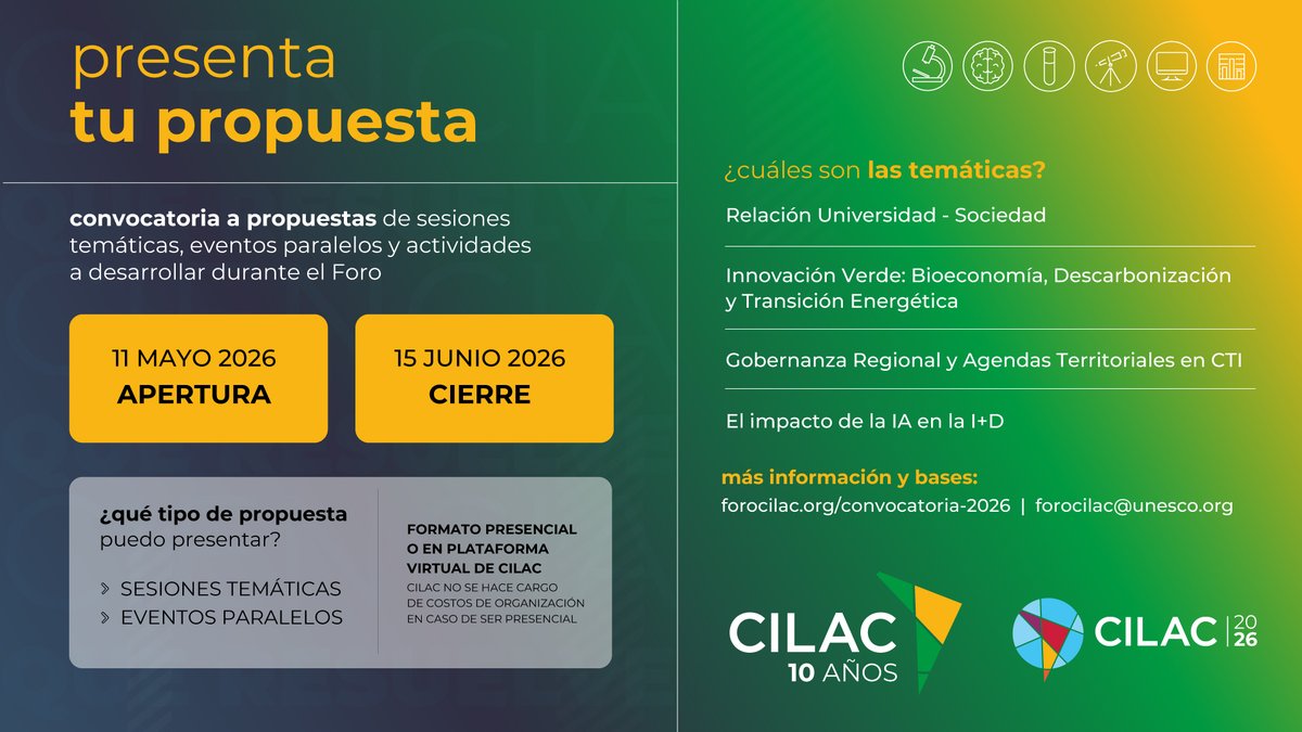 Foro CILAC tweet media