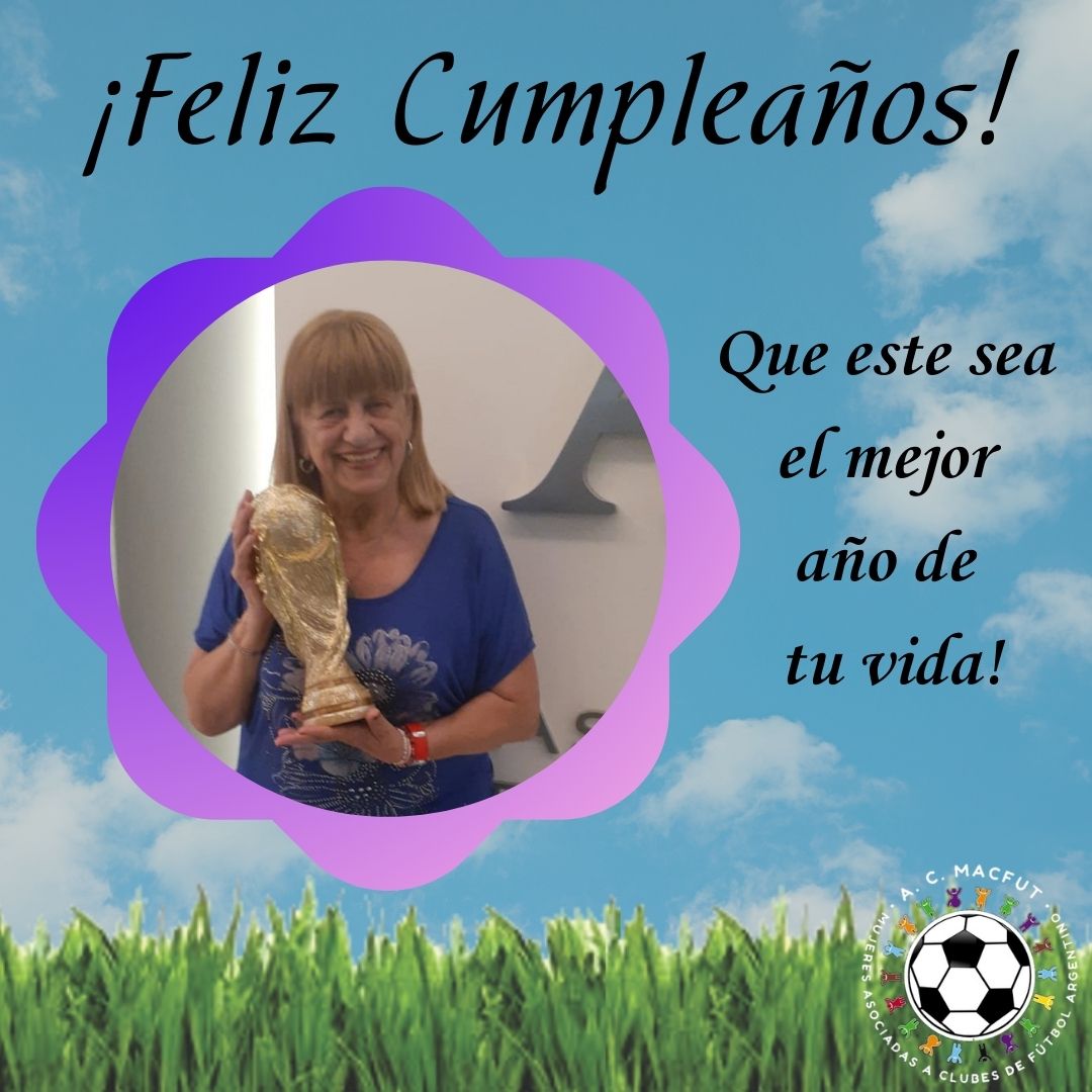 MACFUT's tweet photo. 🥳Desde #MACFUT saludamos a @maricrisperez56 Prosecretaria de Actas de nuestra Asociación y representante de @clubaunion en el día de su cumpleaños Felicidades !! 🎂 🎉 https://t.co/ky4LYSz8Ut