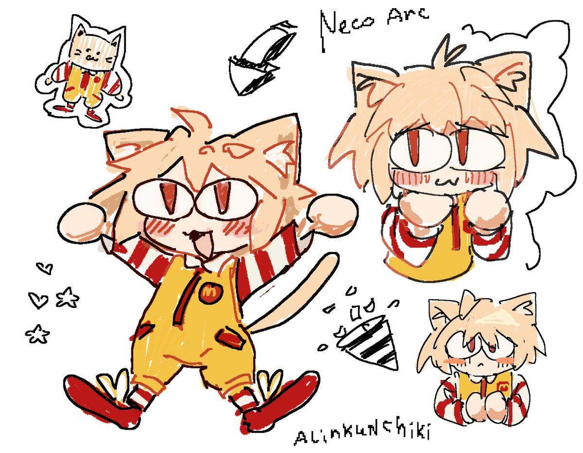 alinkunchiki's tweet photo. Neco arc clown !! https://t.co/Jsjhit5fCn