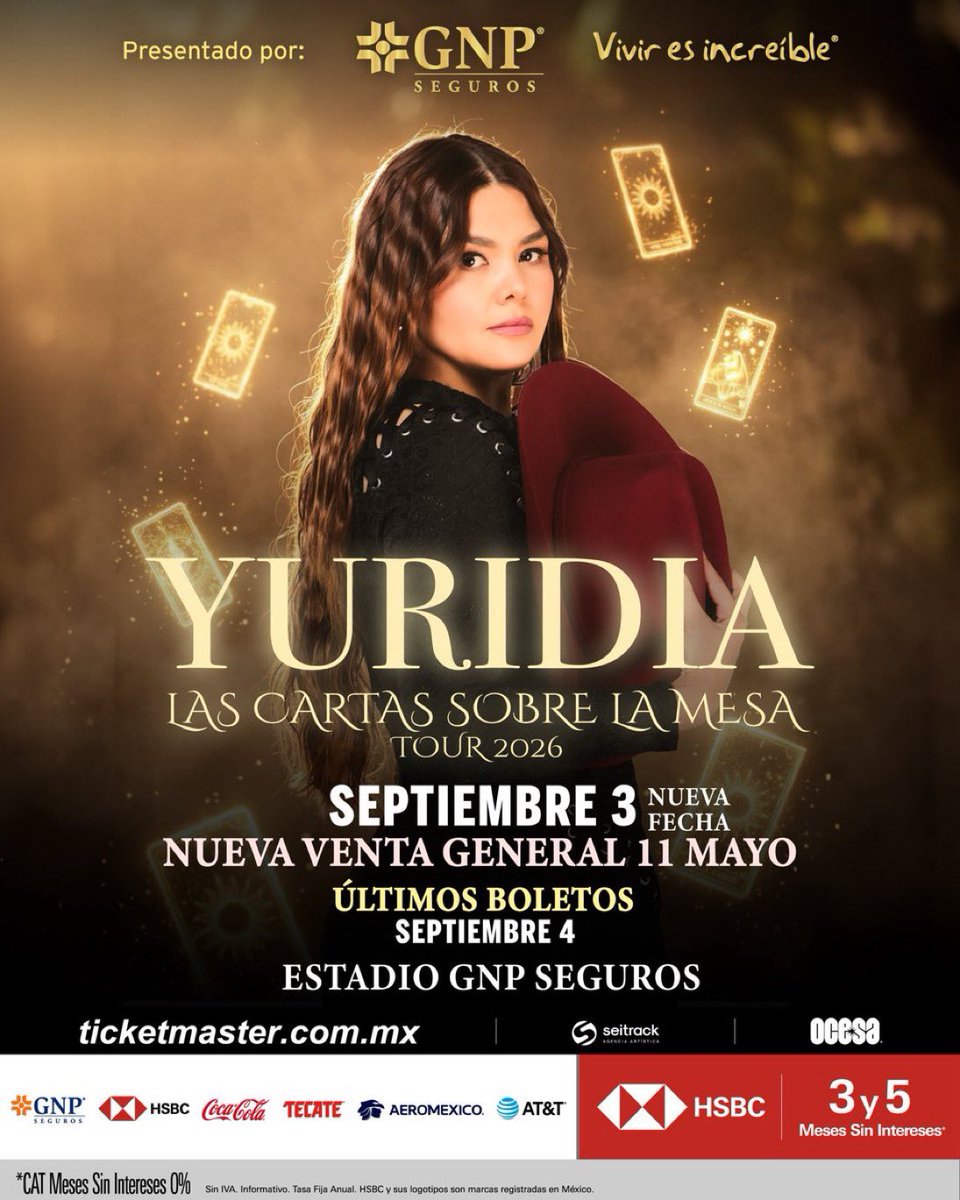 Yuridia Today Reports tweet media