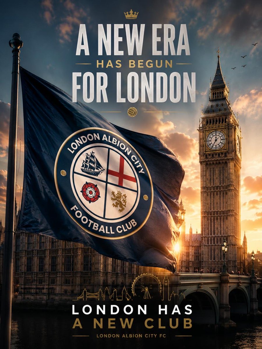 London Albion City Football Club tweet media