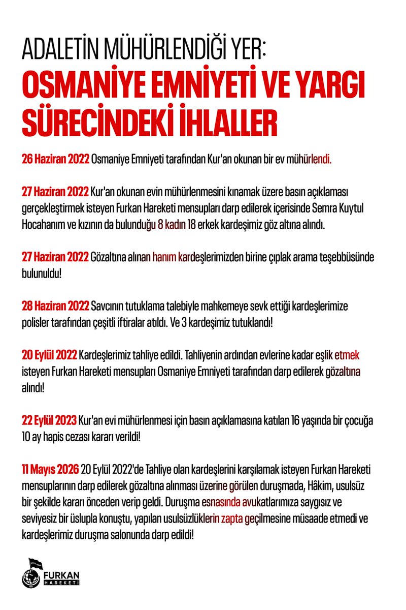 Murattzkprn's tweet photo. Darp eden tarafın, darp edilen tarafa dava açması yetmezmiş gibi; adliyede asıl mağdura yaşatılan zulmün,sözde “adalet sağlayıcılar”tarafından tekrar edilmesi nasıl bir saçmalıktır?
Muz Cumhuriyeti’nde mi yaşıyoruz? @mustafaciftcitr 

OsmaniyeAdliyesinde Skandal
#OsmaniyeAdliyesi https://t.co/TyWohWZVTW