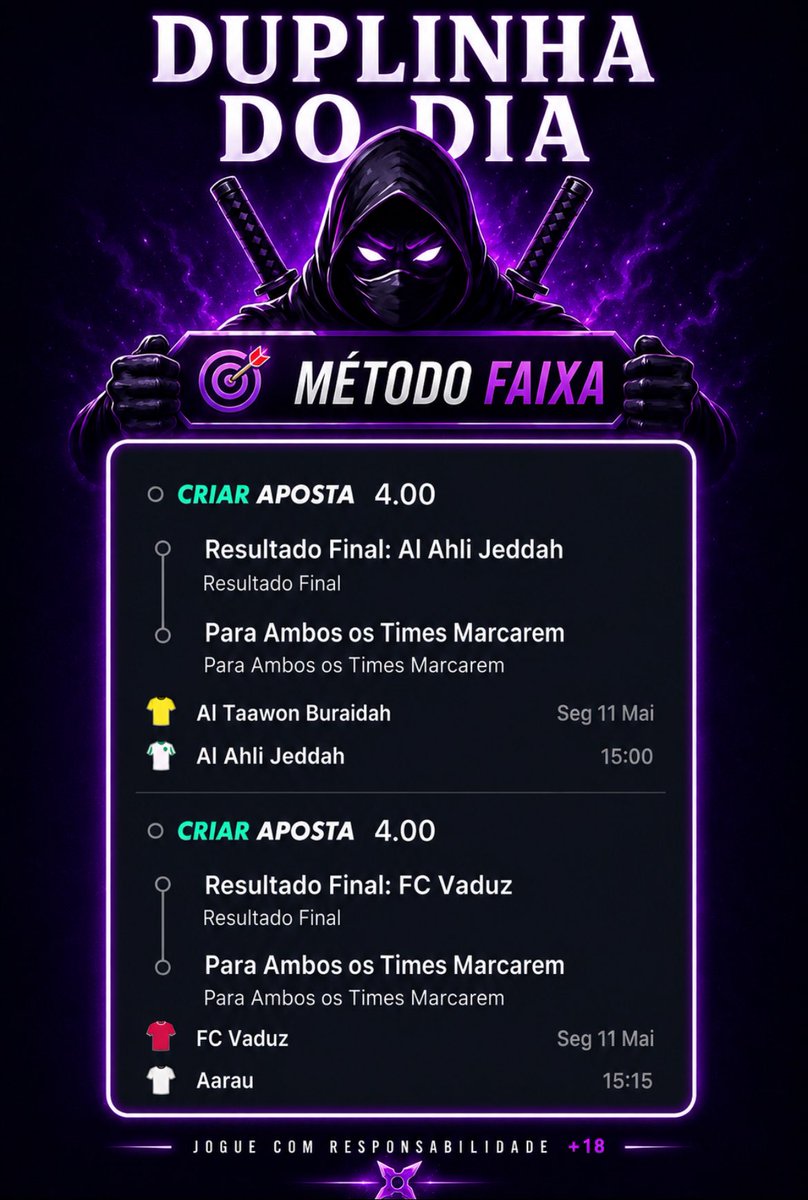 FAIXA TIPS 🥷 tweet media