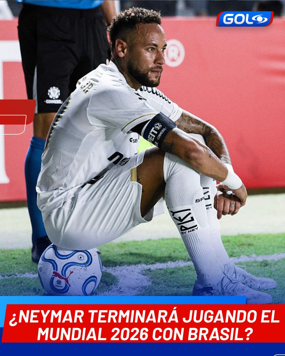 GolCaracol's tweet photo. Neymar 😎 sigue expectante por ir al Mundial 2026 🏆 y en #GolCaracol ⚽ les dejamos el siguiente interrogante sobre el tema #SiempreFutbol 🇨🇴 https://t.co/iSVcOAWlrq