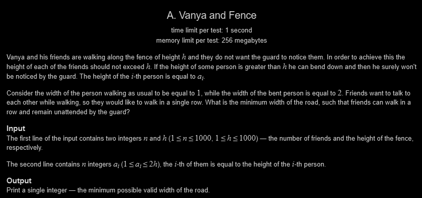 Siddhesh_2110's tweet photo. Day 159 🚀
✅ LC POTD
✅ GFG POTD
✅ CF 1 Problem
Implementation + Counting
CF Insight (Vanya and Fence):
Count width as:
normal person = 1, bent person = 2
#Day159 #DSA #Consistency https://t.co/Hr6teLXrIA