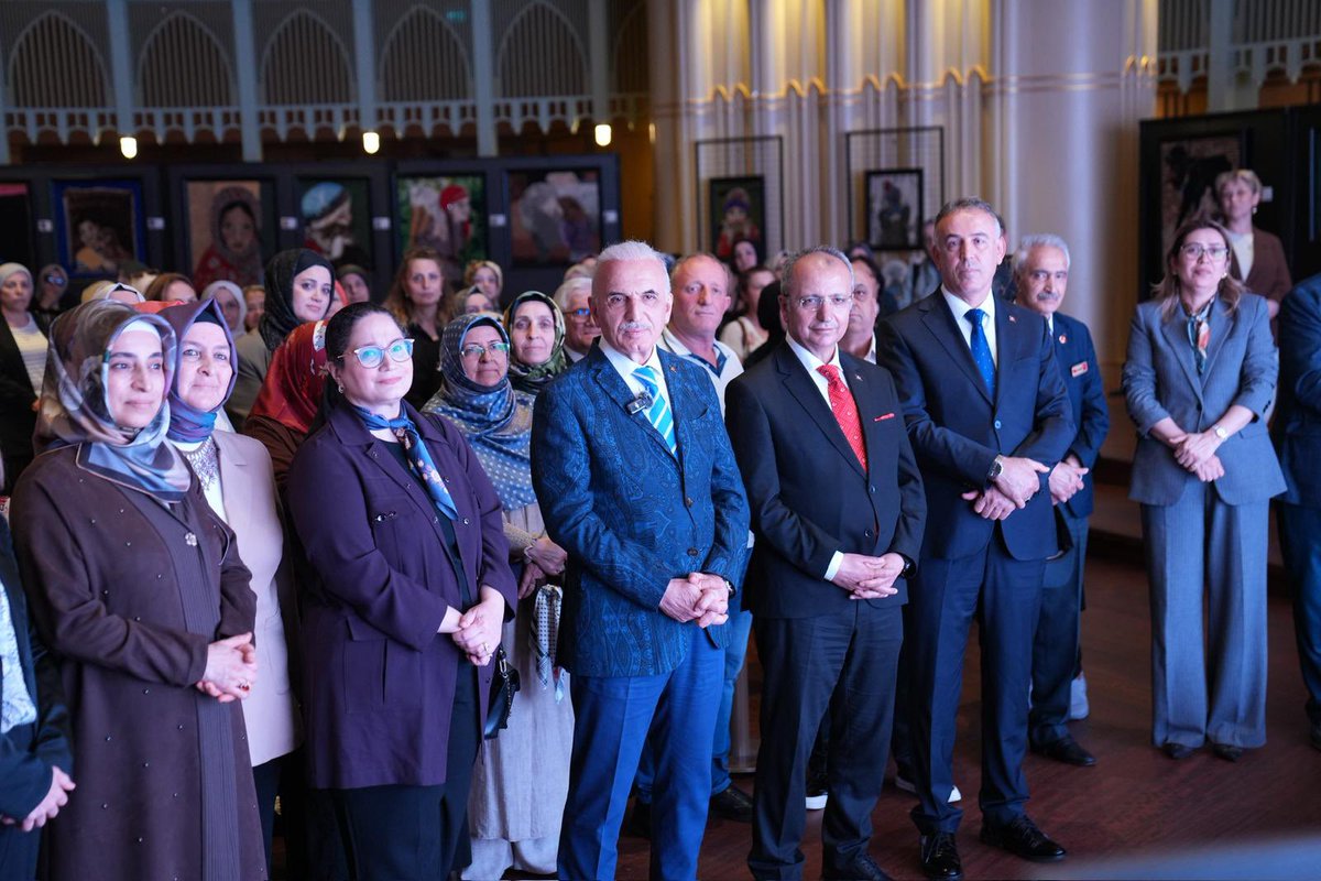 cetinkaya_salim's tweet photo. Kaymakamımız Sayın Yüksel Çelik, Belediye Başkanımız @ismetyildirimtr, Kadın Kolları Başkanımız @arifegumus25 ve teşkilat mensuplarımızla birlikte; Ümraniye Belediyemizin ev sahipliğinde gerçekleştirilen Geleneksel Sanatlar Akademisi “Yünden Yürek” Keçe Günü İşleme Tablo Sergisi’nin açılışına katıldık.

Emeği geçen tüm sanatçılarımıza ve organizasyonda katkı sunan herkese teşekkür ediyor, serginin hayırlı olmasını diliyorum.

@abdullahozdemir