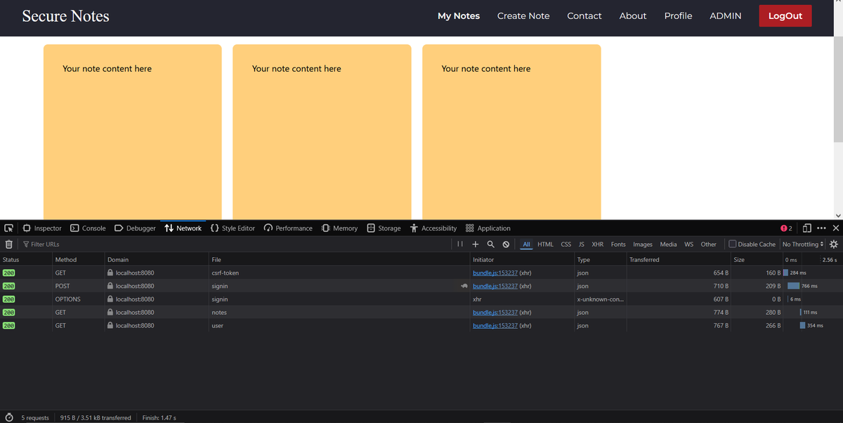 ugz_man's tweet photo. Today I defeated the final boss of frontend-backend integration: The CORS Error. 🛡️🌐

I learned how browsers use Cross-Origin Resource Sharing to protect users and how to properly configure @SpringSecurity to "allow" my frontend origin.

#BuildInPublic #Java #SpringSecurity https://t.co/oquSIfoaBF