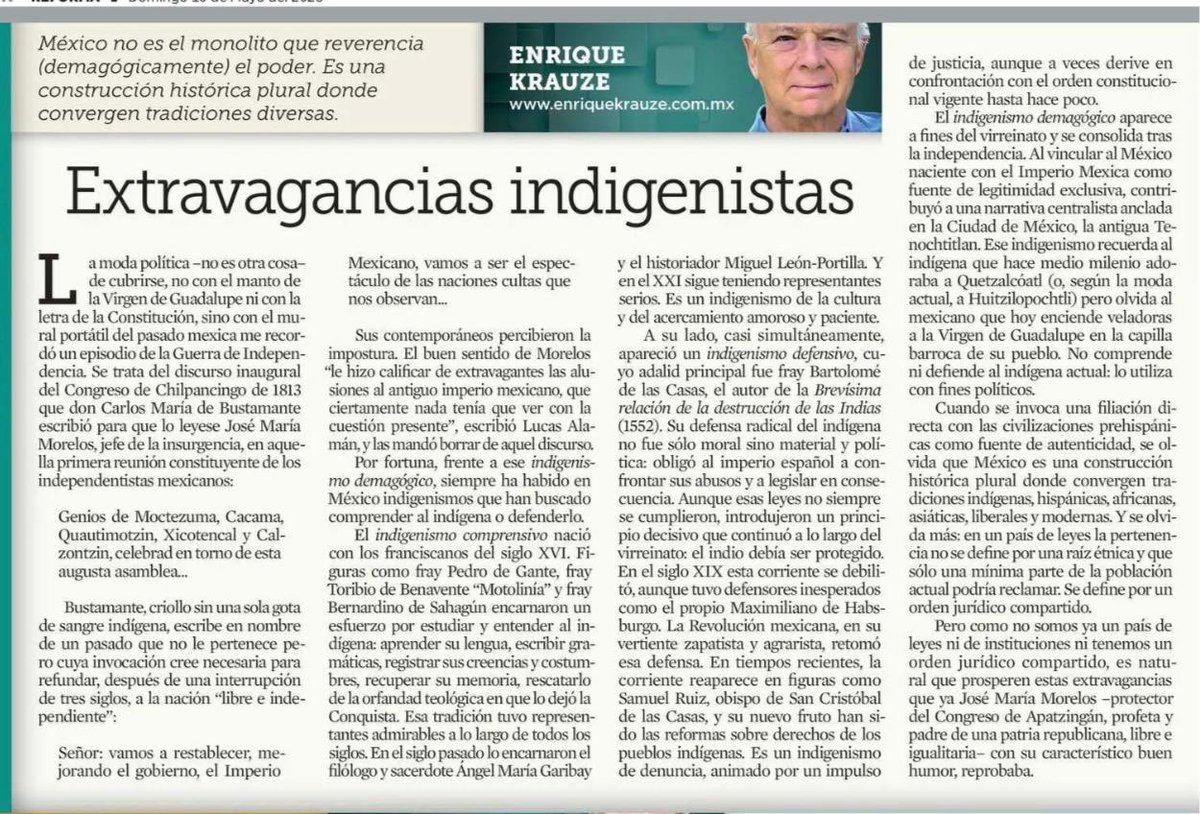 Enrique Krauze tweet media