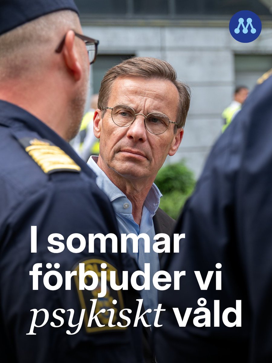 Moderaterna gör det nu olagligt för män att utöva psykiskt våld på kvinnor.
Det motsatta verkar de dock tycka är ok.
Detta är alltså inget skämt. Hur fan hamnade vi här? 😳
