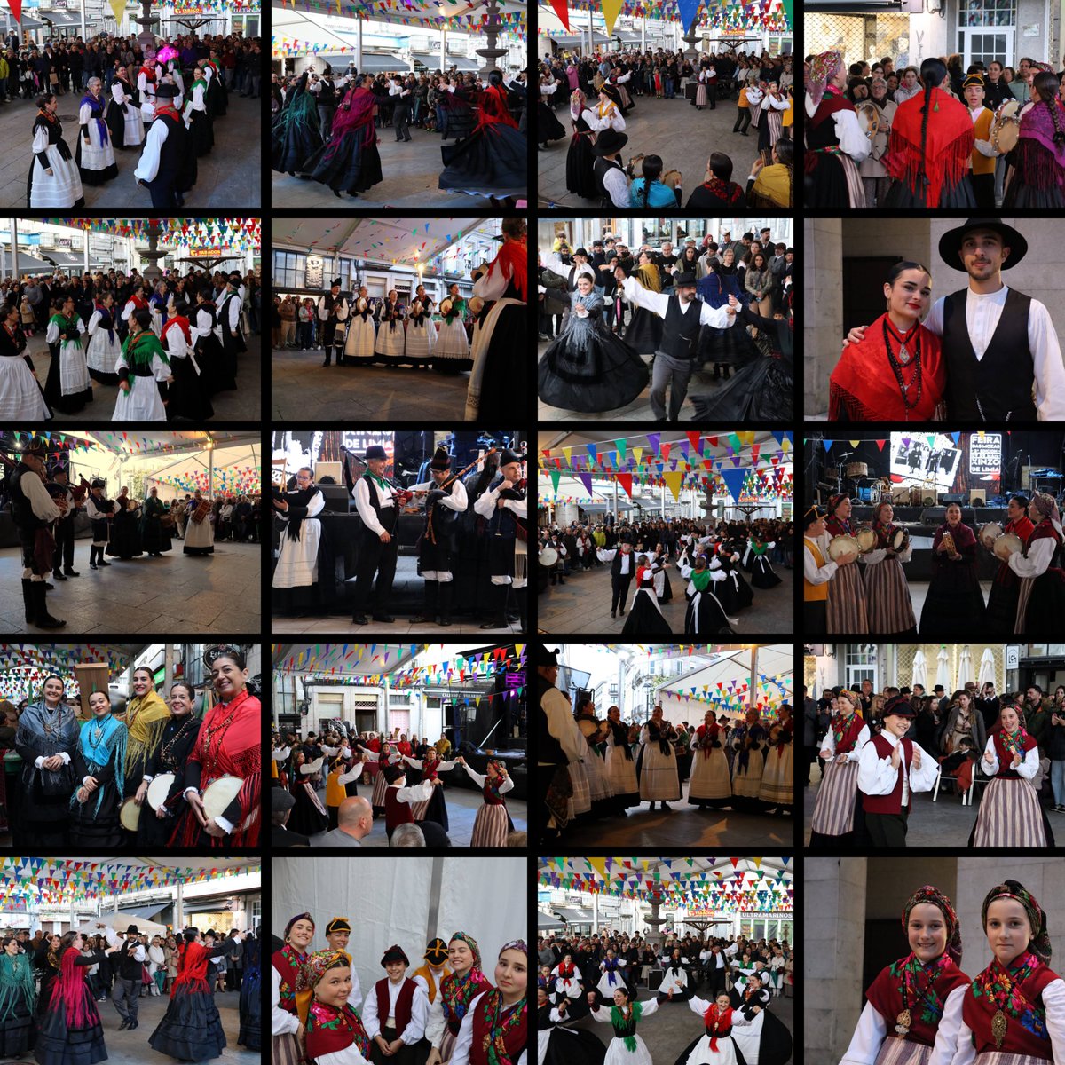 GrupoSantaia's tweet photo. Encantad@s de participar na Feira das Mozas de Xinzo de Limia, convidad@s pola Asociación A Pantalla. Grazas por compartir con nós unha xornada tan especial.💙

#feiradasmozas #xinzodelimia #folcloregalego #Garrucha #Bañil #Repicho #Seixebra #Tileiros #Romardeiro #Xaramago https://t.co/FS6M6lkKzG