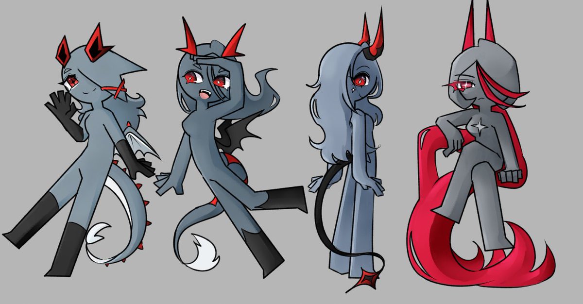 VX_art101's tweet photo. (1/5)

WELL- you see I MAY have drawn Kyu or Kyuko (Q-Ko) ALOT.... but my oldest and first ever persona was Vix, she did have many redesign, where her beginner designer she was a lot more cheerful (like Kyu) But Kyu is more of the crazy psycho type... https://t.co/8E03MI6Arh