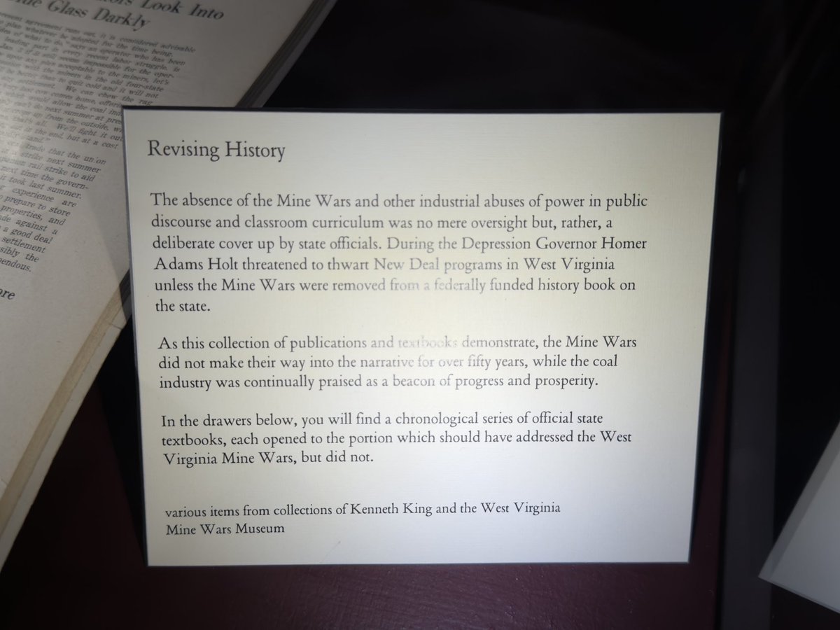 appodlachia's tweet photo. I always wondered why the Battle of Blair mountain was never taught to me in my 12 years of West Virginia public education. This is why: https://t.co/8QIxVRpy2E