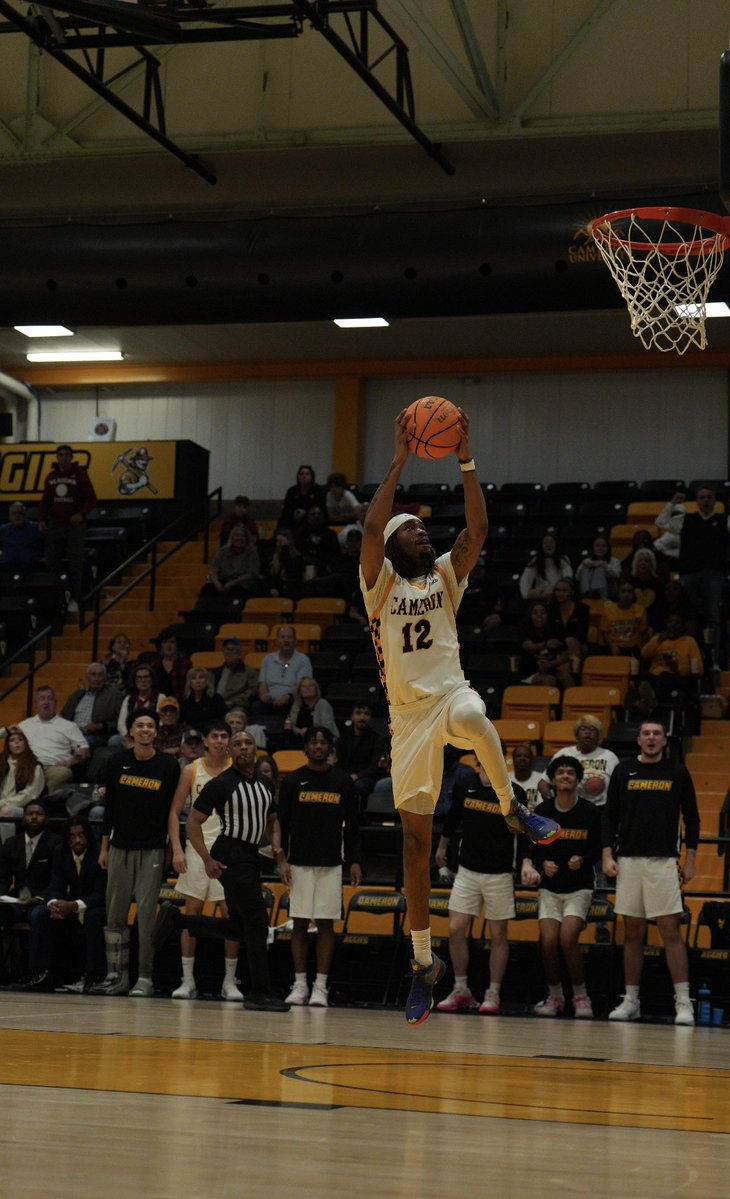 Cameron Men’s Basketball tweet media