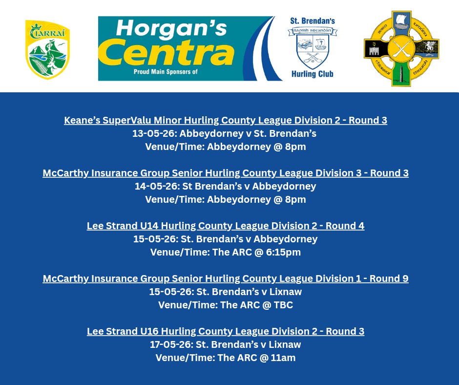 St.Brendan's Hurling Club tweet media