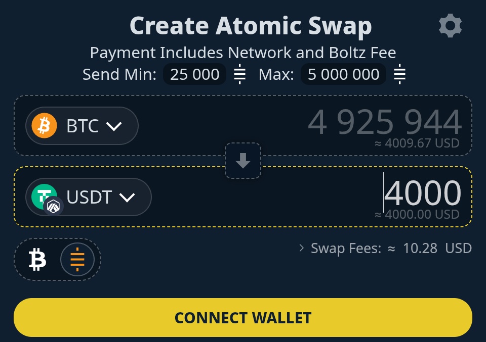 Boltz - Non-Custodial Bitcoin Bridge tweet media