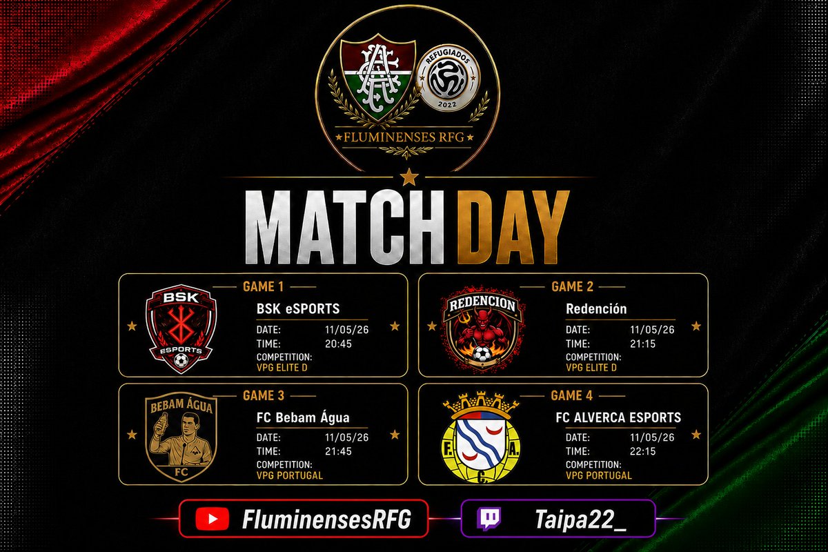 A.R.C. Os Fluminenses RFG eSports tweet media