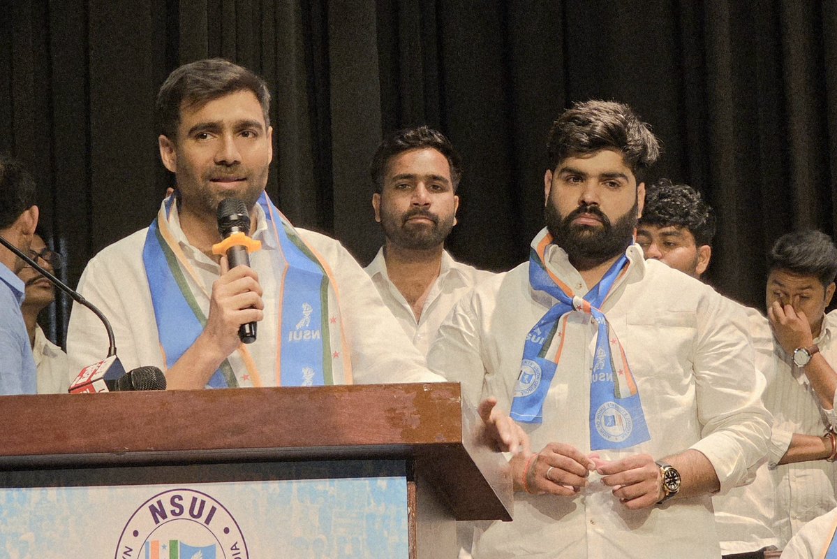 NSUI Rajasthan tweet media
