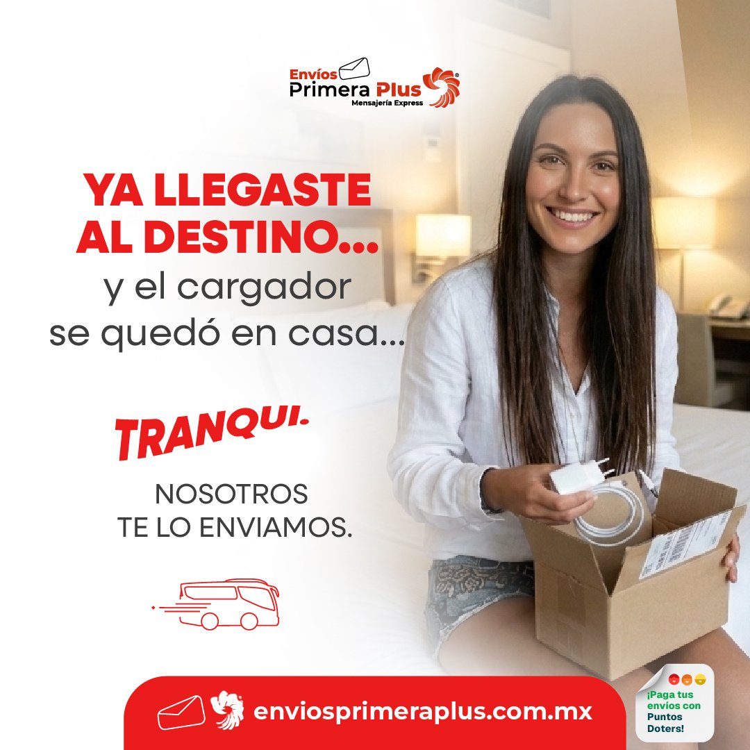 enviospplus's tweet photo. Tu cargador: “yo hasta aquí llegué” 🔋💀

Tú tranqui.
Con Envíos Primera Plus, eso que olvidaste puede llegar hasta donde estés 📦⚡

Conoce más en https://t.co/kUdHvvJu4w

#EnvíosPrimeraPlus #EnvíosExpress #Paquetería #Viaje #ModoResuelto https://t.co/6agygm0aep