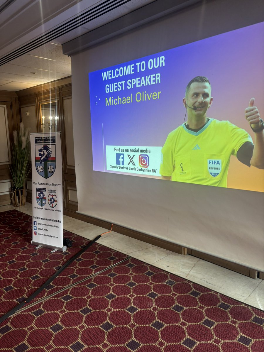 Derby & South Derbyshire Referees’ Association tweet media