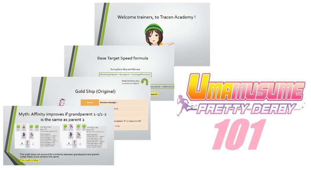 KrisUmasimp's tweet photo. Welp time to update my cards once more lol

Wassup trainers! I'm Kris and Falco is my umadol  ☆

Here is my trainer card, with Star Uma Rudolf who inspired 2300+ trainees!

I'm also creator of Umamusume 101, which should help simplify all game's knowledge in Slides 🖥️ https://t.co/WPuarOowM4