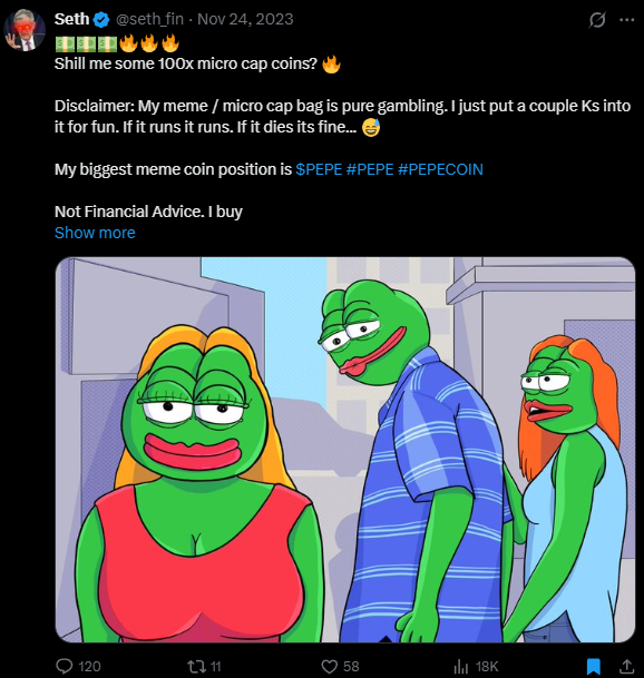 Seth tweet media