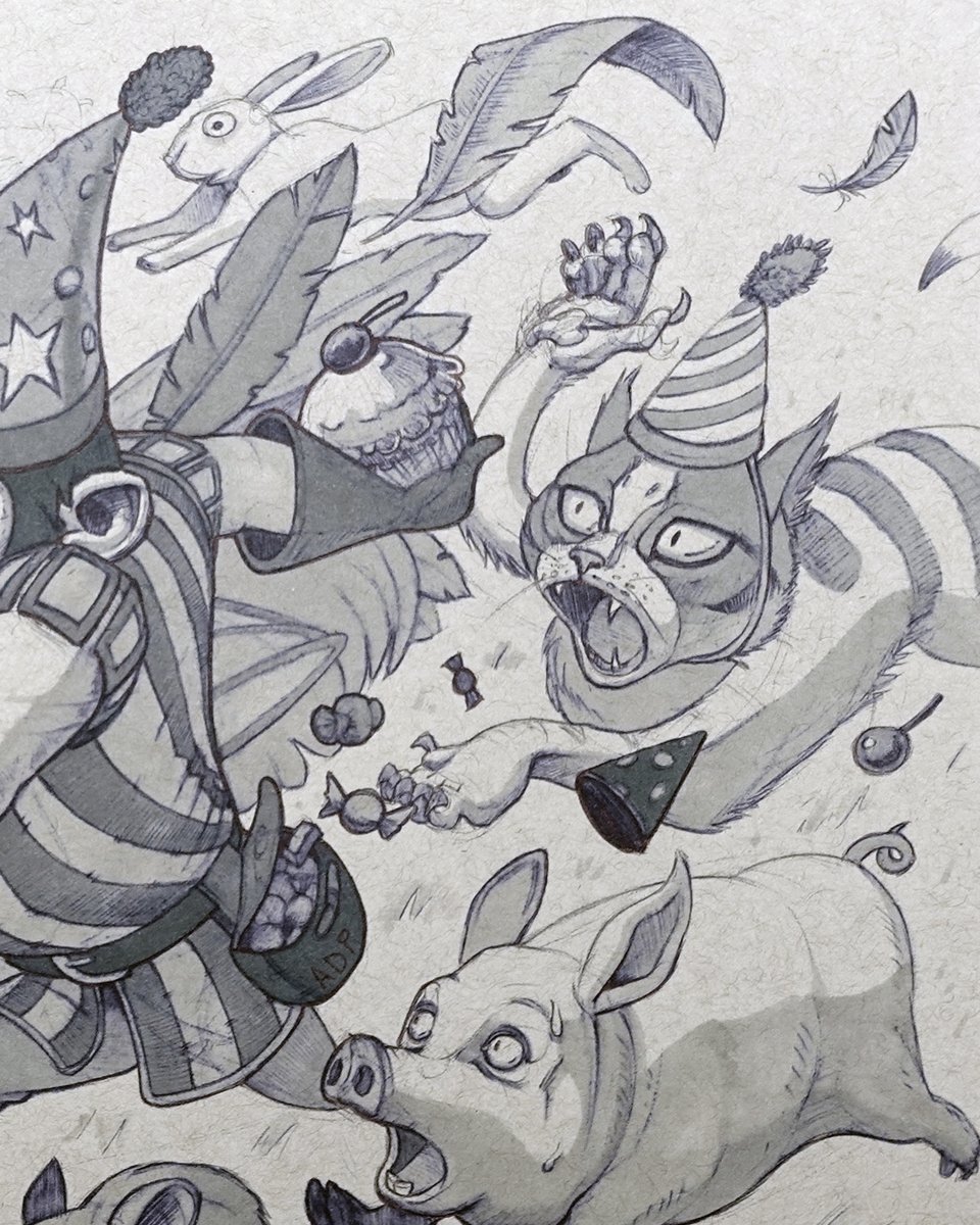 AndyDePooter's tweet photo. Gift card for Mother's Day. Ballpoint pen sketch with markers.

#mothersday #sketchbook https://t.co/Mo1mLDUSYI