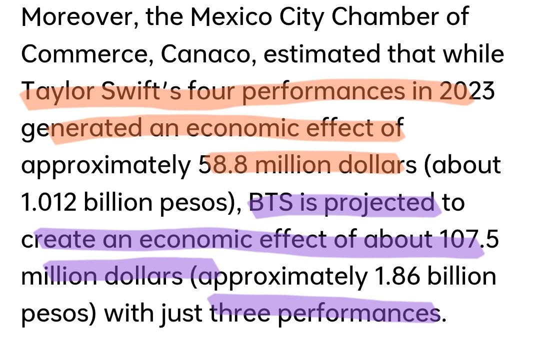 this is your sign to keep being LOUD about the impact of this tour. tour hype can do wonders for an artist.
while everyone is facing the "blue dot fever" bts is boosting local economies with bringing happiness everywhere they go. this tour is truly a cultural phenomenon
