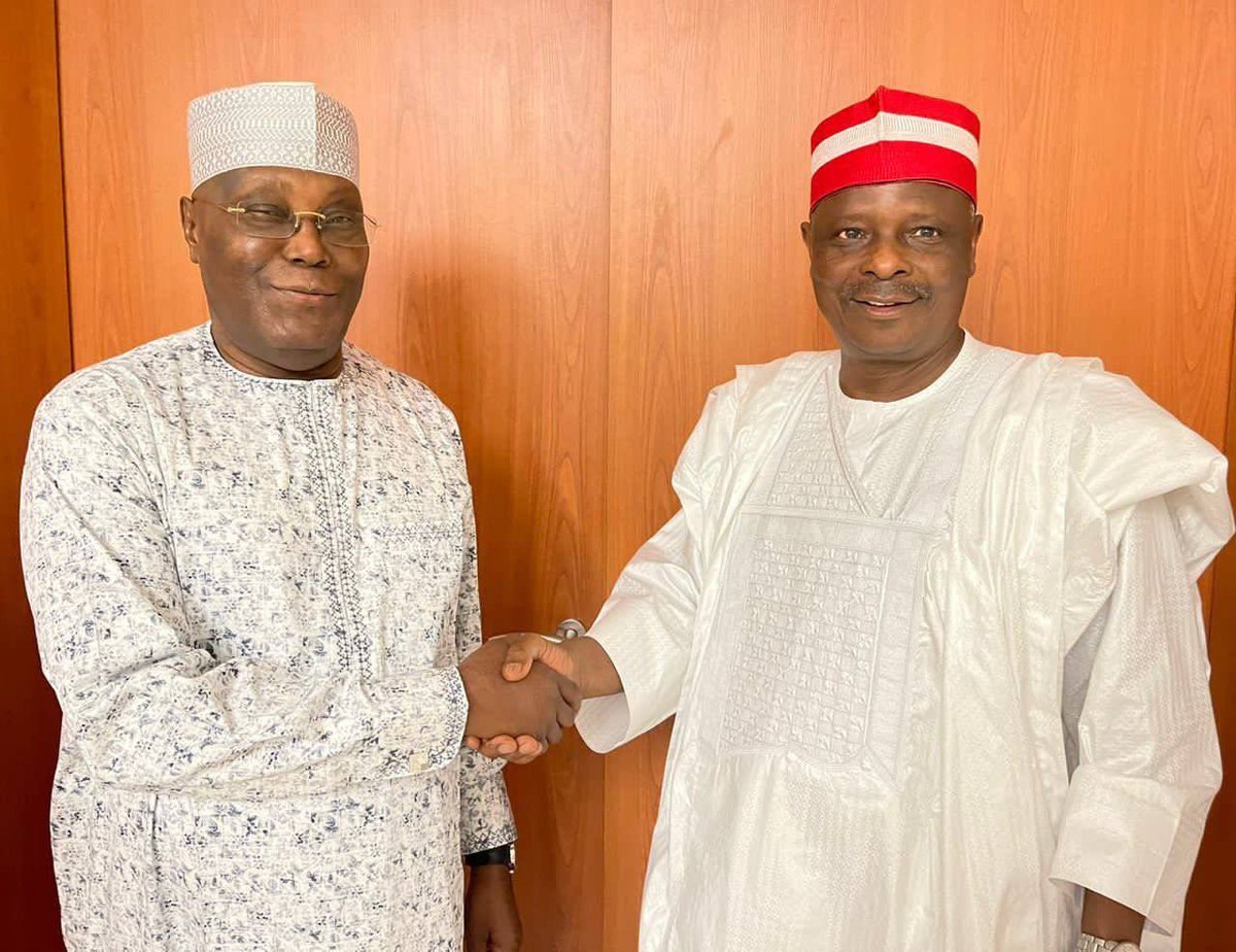 Minikothe3rd's tweet photo. Kwankwaso has always been a superior politician to Atiku by any metric.

Atiku’s strength has always been financial. He leverages the party structures after hijacking the candidacy through bought primaries.

Kwankwaso has always been a grassroots politician, building a cult-like following for decades without giving anybody ShiShi.

In a saner climate, there would be no debate here.
