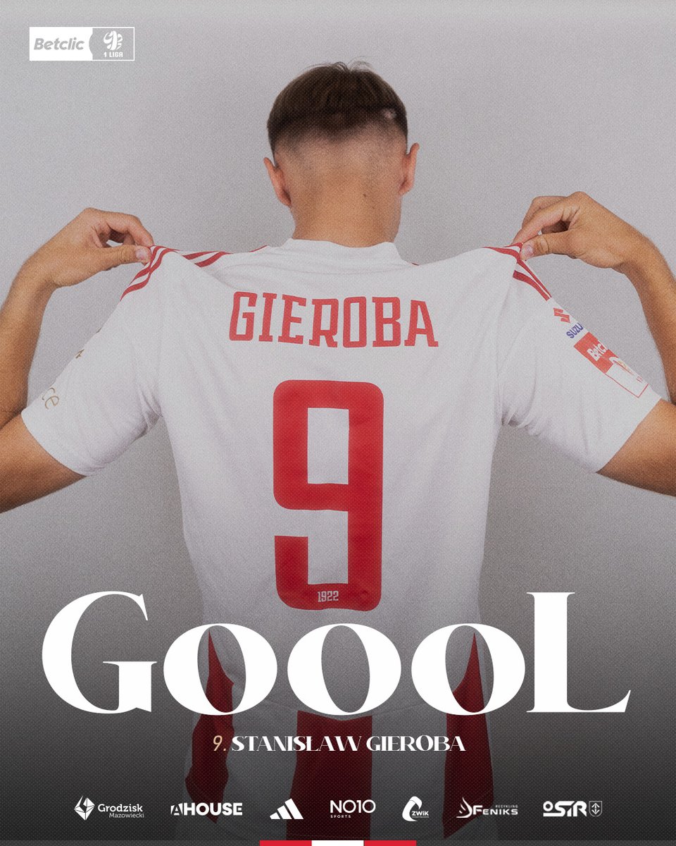 PogonGrodzisk's tweet photo. 63'⏱️⚽️ | Wyrównanie! Przepiękny strzał i trafia do siatki Gieroba!!!
___
#ODRPGM | 1:1 https://t.co/MNSnRmHwNO