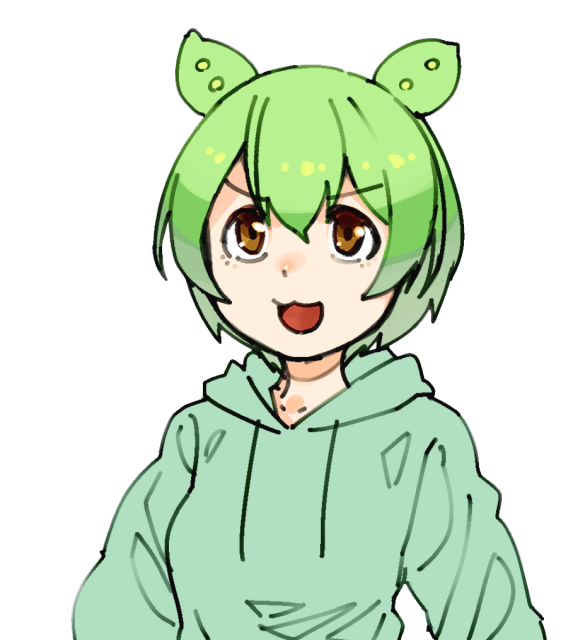 3年前に描いたずんだもん 